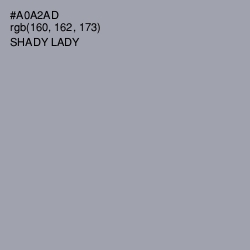 #A0A2AD - Shady Lady Color Image